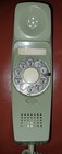 Gte 1970s Automatic Electric Rotary Dial Styleline Wall Mount Telephone Green