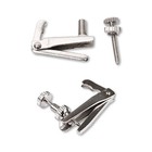 4 Pcs Violin Fine Tuners Sleek Silvery Design Fit 3 4 And 4 4 Violins Metal 