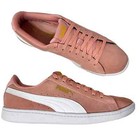 Puma Vikky V2 Sneakers Womens Size 7 5 Pink White Suede Classic Lace-up