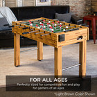 48in Competition Sized Foosball Table  Arcade Soccer Table For Home  Game Room  