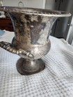 Vintage Ice Bucket Vintage Silver Plated