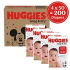 200 Count Huggies Size 3 Diapers  Snug   Dry Baby Diapers  Size 3  16-28 Lbs   4