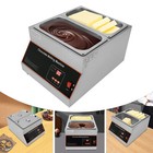 Professional Chocolate Melting Machine Electric Chocolate Melting Pot 26 46 Lbs