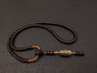 Necklace Mala Rosary 108 Om Mani Padme Hum Carved Prayer Beads Tibetan Buddhist 