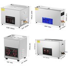 Vevor Ultrasonic Cleaner With Timer Heating Machine Digital Sonic Cleaner Sus304