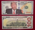 6 Different Denominations Play Money And 2 100 Dollar Bills Donald Trump Money