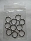 20mm 316 Stainless Steel Key Rings Heavy Duty Split Fishing Scuba 10 Pack 3 4 