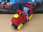 Authentic Brio Wooden Train Red Engine   Conductor 