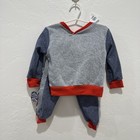 Pj Masks Baby Pajamas 12 Months Gray  Navy Blue Sweater Sweatpants New