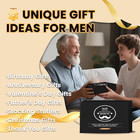 Beard Kit Birthday Gifts For Men Grooming   Care W  Wash  Brush  Balm  Comb