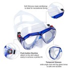 Diving Mask For Adults Snorkel Anti-fog Glass Goggles W  Nose Cover Swim Set
