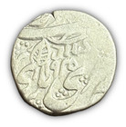 India Princely State Of Jammu   Kashmir Silver 1 Rupee Gulab Singh Srinagar Mint