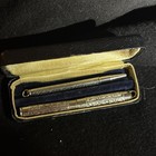 Vintage Ornate Fountain Pen And Mechanical Pencil Set With Case