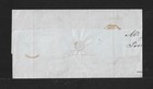 Mauritius To England Uk Queenstown Ship Letter Folded Cover 1850