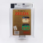 The Legend Of Zelda Nes  cib  - Wata Graded 8 0 - Cassette Manual - First Print 