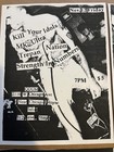 4 Flyer Lot Los Crudos Charles Bronson Mk Ultra Deathreat Gordon Solie Mfers Hc