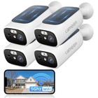 Solarcam 2k Wireless Outdoor Security Camera - Solar-powered No Monthly Fees