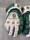 Brine King Ii Lacrosse Goalie Gloves Forest Green White 13  Large