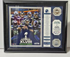 Seattle Seahawks Super Bowl 48 Champions  banner  Silver Coin Photo Mint