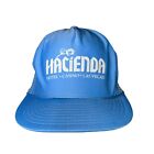 Vintage Hacienda Hotel Casino Las Vegas Trucker Hat Snapback Baby Blue