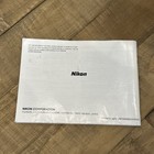 Nikon N70 Camera Instruction Manual English Original F70