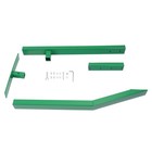 84 9in Skate Grind Rail Portable Skateboard Rail For Scooters  Snowboard Green