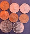 Coins Guernsey  2008 Low Mint  Gibraltar Isle Of Man Jersey Bundle Territories
