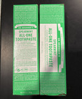  2  Dr  Bronner   s All-one Toothpaste Spearmint Fluoride-free 5oz - Exp 03 2028