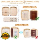 Btyhomshelf Large Bible Cover Case Style A