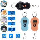 Portable Travel 110lb   50kg Lcd Digital Hanging Luggage Scale Electronic Weight