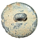 Dug Civil  War  Confederate Infantry Cast Peweter  i  Button  Coat Size 