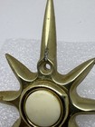 Atomic Starburst Vintage Doorbell Ringer Mid Century Old