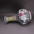 14  China Antique A Pair Republic Of China Pastel Medical Staff Pattern Bottle