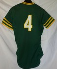 Vintage Oakland Athletics A s Rawlings Game Used Worn Baseball Jersey Minors