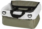 Pet Booster Car Seat Small Dog Puppy Cat Safety Travel Tote Sheepskin Lining