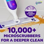 Electric Spin Mop Kit     Includes Reusable Pads  Cleaning Solution And Batteries