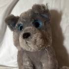 Webkinz Husky Plush Toy  Gray Dog Blue Eyes 