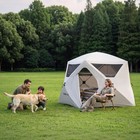 Uimoso 4-person Instant Cabin Tent Camping Hiking Pop Up Tent 60-sec Quick Setup