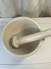 Vintage Coors Pharmacy Apothecary Mortar And Pestle Usa Porcelain 9 5    Diameter