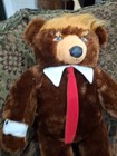 Donald Trump Trumpy Teddy Bear Original Authentic Deluxe 22  Plush Flag Pouch