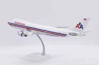 American Airlines B747-100 Reg  N743pa  white  Jc Wings Xx20292 1 200 Diecast