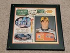 Kasey Kahne Autographed Quaker Steak   Lube Display Signed Hung In Restaurant