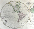 1793 Map Of The World From Latest Discoveries  Wilkinson London Color Reduced 