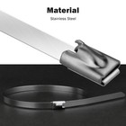 100pcs Metal Zip Ties Stainless Steel Heavy Duty Self Locking Cable Ties 150mmau