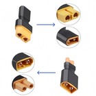 Xt30 To Xt60 Plug Female Male Adapter Connector For Rc Fpv Drone Car Truck Li   