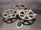 Rare 1800s Antique Summit Cast Iron Spool Thread Holder   6053