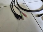 2x Startech 6ft 4-in-1 Usb Displayport Kvm Switch Cable With Audio   Microphone