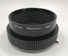     video     mint  Mamiya Cn-67 Connecting Ring For M645 From Japan
