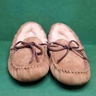 Ugg Womens Dakota Moccasin Slipper  5612 Us-6 Nwob Chestnut Tan Suede