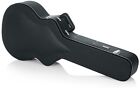 Gator Cases Deluxe Wood Case For Jumbo Acoustic Guitars  Black -  gw-jumbo 